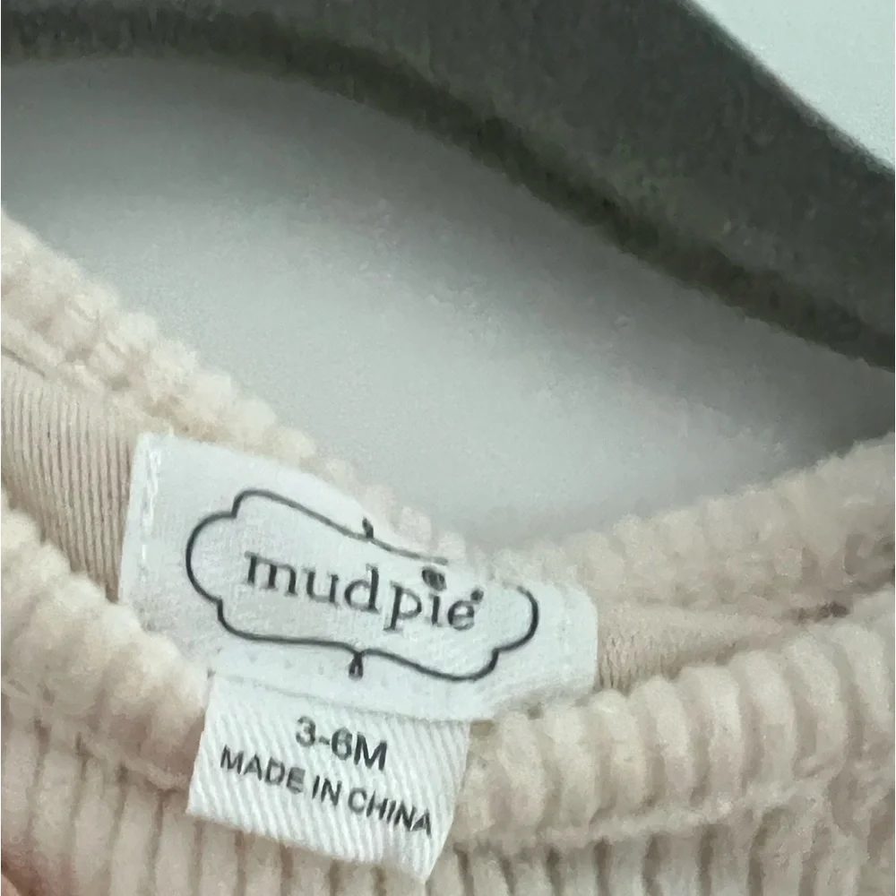 NWT Mud Pie Velour 3 Piece Outfit